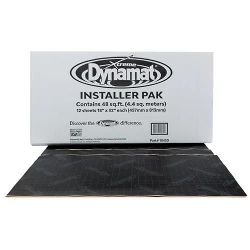 Dynamat Xtreme Sound Deadening Car Insulation Installer Pack