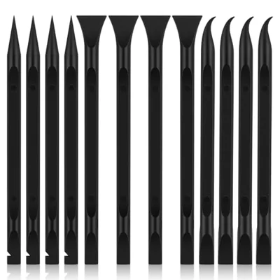 12-Piece Carbon Fiber Plastic Scraper Tool Set