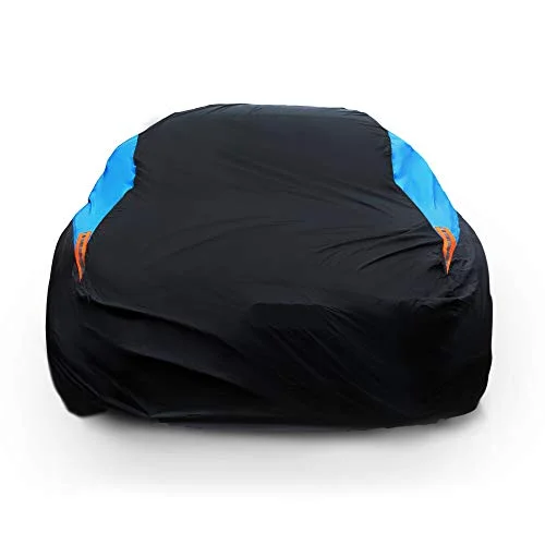 MORNYRAY Waterproof Car Cover All Weather Snowproof UV Protection Windproof Outdoor Full car Cover, ...