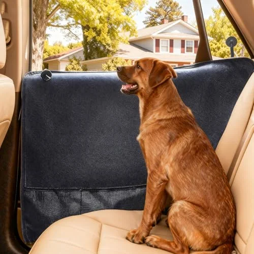 Durapower Dog Car Door Protector丨2 Pack Extra Big & Thick Anti Pet Scratching Waterproof Vehicle ...