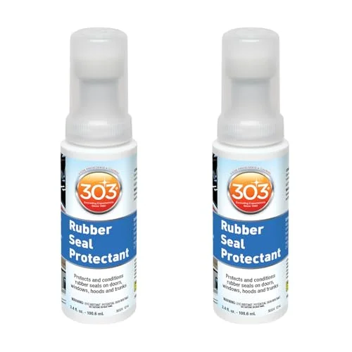303 Products Rubber Seal Protectant – Windows, Hoods, Trunks, Rejuvenates Color & Flexibility of ...