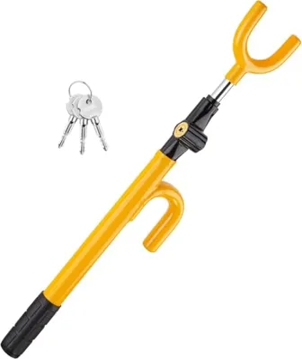 CARTMAN Vehicle Steering Wheel Lock Car Anti Theft Security Lock ...