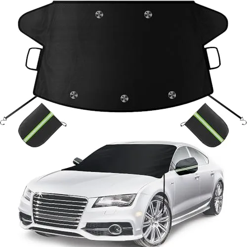 Sompaty Car Windshield Cover For Ice And Snow