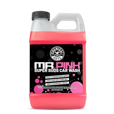 Chemical Guys CWS_402_64 Mr. Pink Foaming Car Wash Soap (Works with Foam Cannons, Foam Guns or Bucket Washes) Safe for Cars, Trucks, Motorcycles, RVs & More, 64 fl oz, Candy Scent