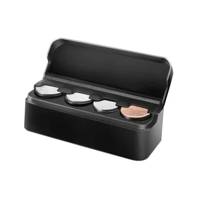 Coin Holder for Car, Larger Capacity Car Change Coin Holder Organizer