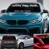 Custom Windshield Sticker Decal (Best Font Options!) Rear Window Side
