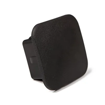 CZC AUTO Trailer Hitch Cover, 2 inch Tow Receiver Tube Plug Cap, Black