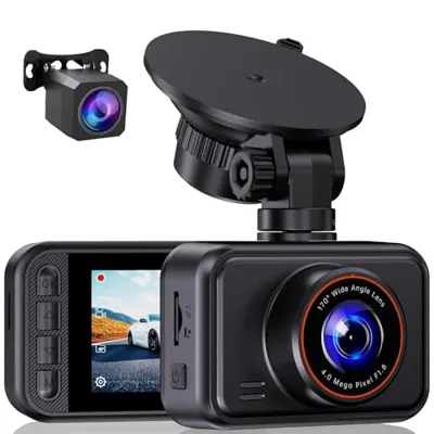 Dash Cam Front and Rear for Cars