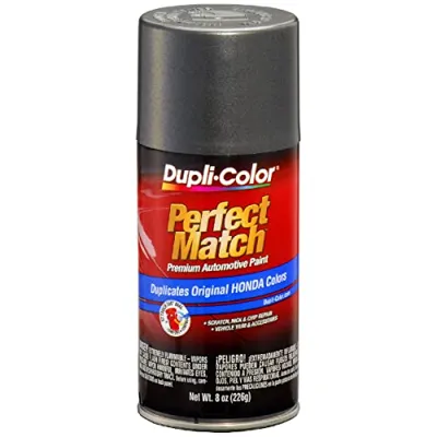 Dupli-Color EBHA09287 Perfect Match Automotive Spray Paint â€“ Honda Graphite Grey Metallic, NH91M â€“ 8 oz. Aerosol Can