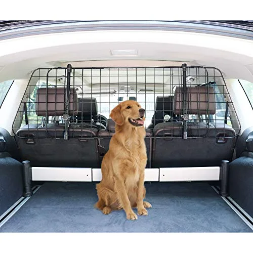 Amazon Basics Adjustable Dog Car Barrier