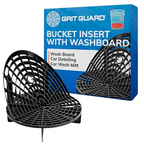 Grit Guard Bucket Insert With Washboard Combo