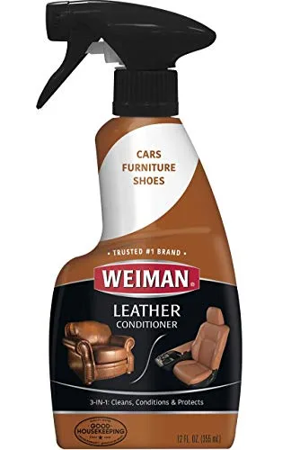 Weiman Leather Cleaner And Conditioner For Furniture