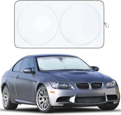 EcoNour Car Windshield Sunshade | 2025 Upgraded Overlapping UV Reflective ...