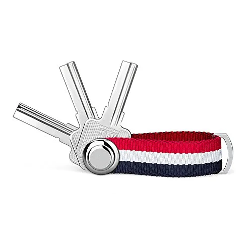 ERCRYSTO Compact Key Holder - Stylish & Practical Pocket Key Organizer With Secure
