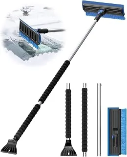 Extra Long Pivoting Ice Scraper Brush