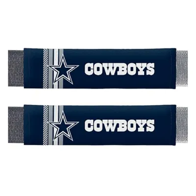 FANMATS 32092 Dallas Cowboys Team Color Rally Seatbelt Pad - 2 Pieces
