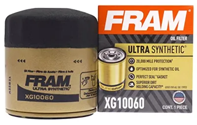 FRAM Ultra Synthetic Automotive Replacement Oil Filter, Designed for Synthetic ...