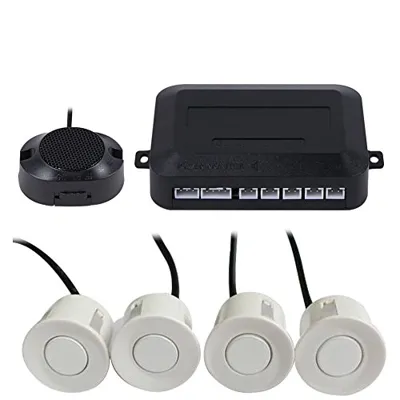 Frostory Car Reverse Backup Parking Sensor Radar System, Buzzer Beeps, ...