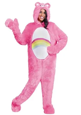 Fun Costumes Cheerful Care Bears Adult Classic Cheer Bear Costume ...
