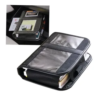 Glove Box Organizer and Car Manual Book Holder with