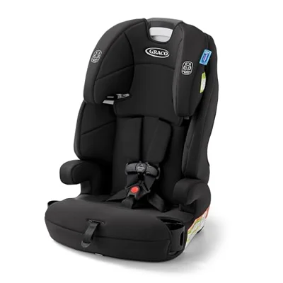 Graco Tranzitions 3 in 1 Harness Booster Car Seat, Forward Facing to Highback to Backless Booster, Proof