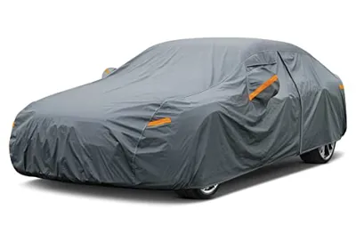 GUNHYI 16 Layers Car Cover Waterproof All Weather for Sedan Heavy Duty