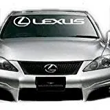 Gy Vinyl Arts, Windshield, Decal, Car, Sticker, Banners,for RC,LC,is,ES,GS,LS,UX,NX,Rx