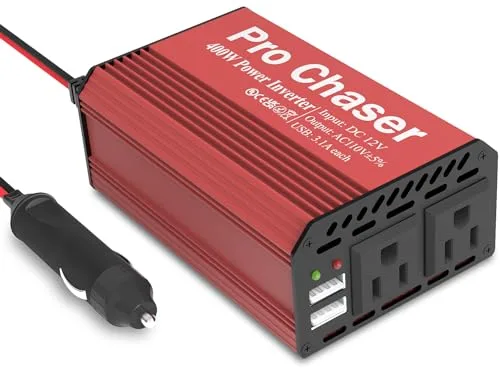 Pro Chaser 400w Power Inverters For Vehicles