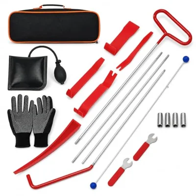 HIGH & SKY 17 PCS Car Tool Kit – Solid Steel Rod 68 Inch with Air ...