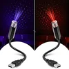 Hortsun 2 Pack USB Star Car Roof Lights Portable Adjustable