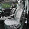 JESUNK 100 Pieces Disposable Seat Covers, Car Disposable Universal Plastic