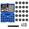 JEUCLEL 22-Piece BMW Wheel Locking Nut Key Kit