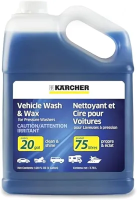 Kärcher Vehicle Wash and Wax, Pressure Washer Detergent - Pressure ...