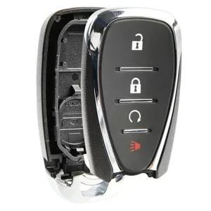 Key Fob Remote Start Shell Case 4-Button Replacement