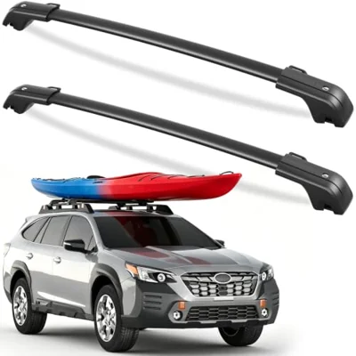 330lbs Roof Rack Cross Bars for Subaru Outback Wilderness 2022 2023 2024 2025, Aluminum, Lockable