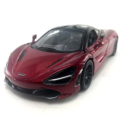 KiNSMART McLaren 720s Red 5 Inch 1:36 Scale Die Cast Metal Model Toy Super Sports Car