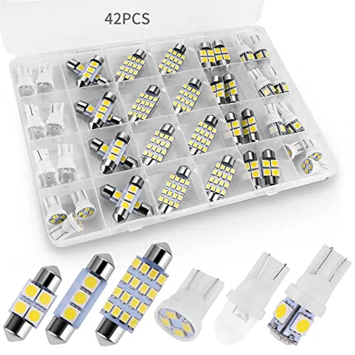 Zakolak 42 Pieces Interior Car Lights