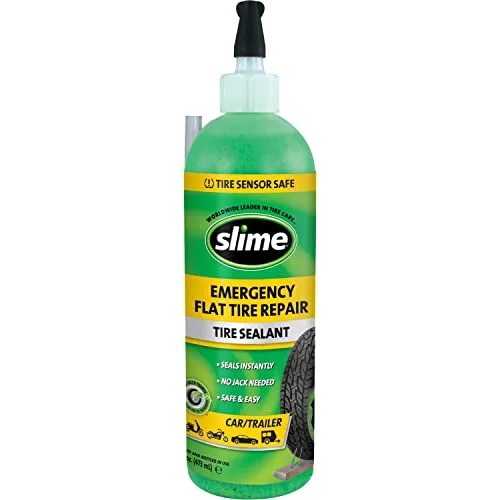 Slime 10011 Flat Tire Puncture Repair Sealant