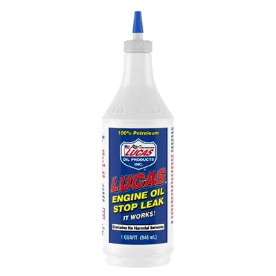 Lucas Oil Products LUC10278 Engine Oil Stop Leak, 1 Quart, ...