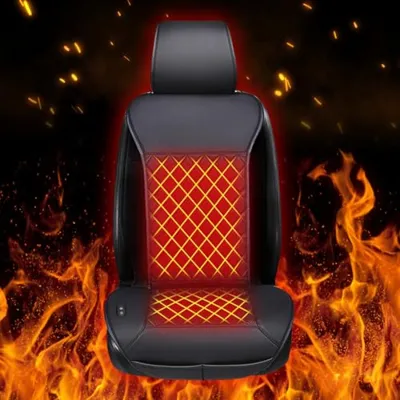 LUSRAIT Seat Cushion, Comfortable Seat Cover with Full Back Support, Universal Seat Cushion for Seat in Winter