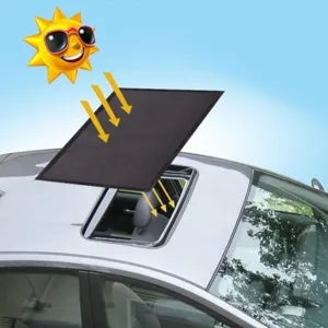 Magnetic Car Sunroof Sun Shade Breathable Mesh