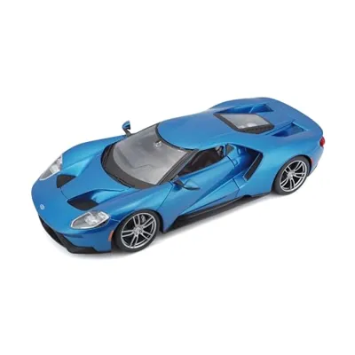 Maisto 2017 Ford GT Blue 1:18 Diecast Pre-Built Model All Star Toys 31384