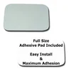Mirror Glass + Full Size Adhesive Pad for 1984-1996 Ford