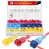 Nilight - 50004R 120 Pcs/60 Pairs Quick Splice Wire Terminals