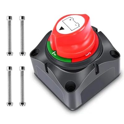 Nilight - 90015A Battery Switch 12-48V Waterproof Heavy Duty Battery ...