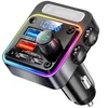 Nulaxy 54W Bluetooth 5.3 Car Adapter with 4 Charging Ports