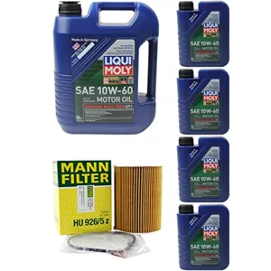 Oil Change Kit w/MANN HU926/5z Oil Filter + LIQUIMOL