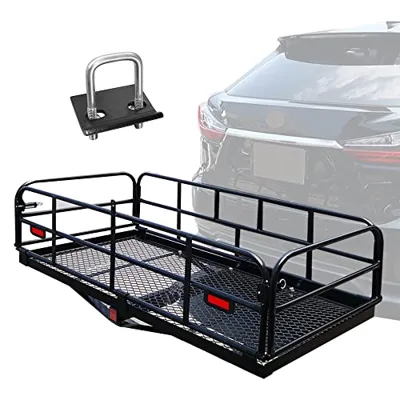 OKLEAD 500 Lbs Heavy Duty Hitch Mount Cargo Carrier 60
