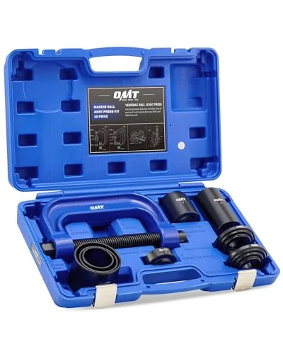OMT Ball Joint Press Kit, Ball Joint Removal Tool with 4x4 Adapters