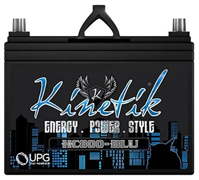 Kinetik HC800-BLU 12V 800 Watt Audio Battery for Kicker 11ZX400.1